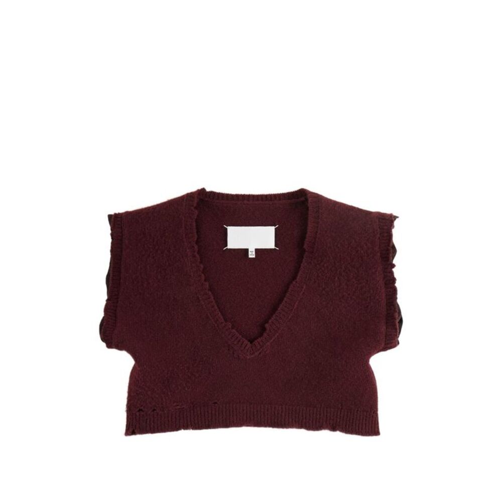 Maison Margiela Women Cotton Cropped Top